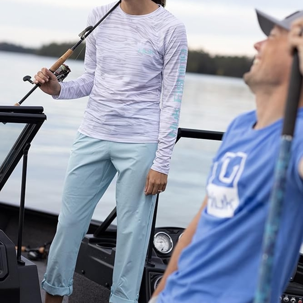 Light Blue Huk Quick Dry Pants